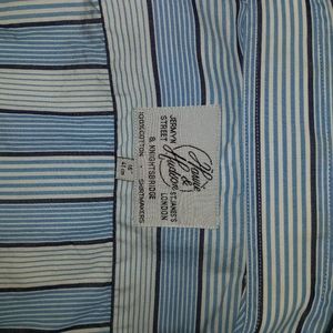 Harvie & Hudson Jermyn Street 16 41 Stripe Shirt